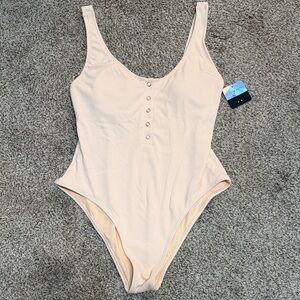 NWT L.A. Hearts Peach Bodysuit
